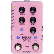 Педаль гитарных эффектов Педаль эффектов MOOER D7 X2 Delay: Производитель MOOER
