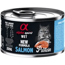 Влажный корм Alpha Spirit для взрослых котов Salmon for Adult Cats с лососем 200 г (as311308): Тип Влажный корм