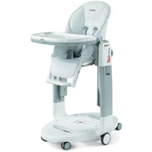 Стул-качели Peg-Perego Tatamia Follow Me Latte белый (IH02000001BL00): Тип классический стульчик