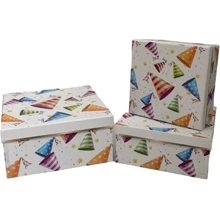Коробка Подарочные коробки UFO W2553 Набор 3 шт Party прям: undefined undefined