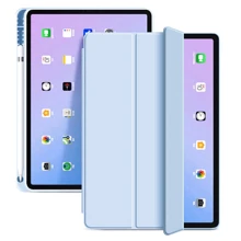 Аксессуар для iPad BeCover Tri Fold Soft TPU with Pencil mount Light Blue for iPad 10.9 (2022 / 2024) / iPad 11 2025 (708464): Цвет голубой
