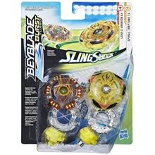 Ігровий набір Hasbro Бейблейд 2 дзиги СлінгШок (E4744 BEY Hasbro SS TREPTUNE T4 AND ANUBION A4): Виробник Hasbro