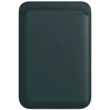 Чохол для iPhone Apple Leather Wallet with MagSafe Forest Green (MPPT3): Колір зеленый