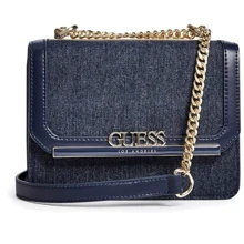 Женская сумка кросс боди GUESS темно-синяя (885503045075): Пол Женский