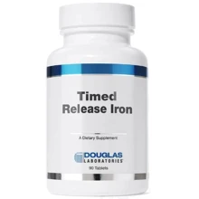 Douglas Laboratories Timed Released Iron Залізо 90 таблеток: Тип Железо