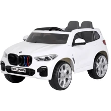 Электромобиль Rollplay двухместный BMW X5M - белый: Вид джип