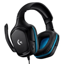 Наушники Logitech G432 Black (981-000770): Тип конструкции полноразмерные