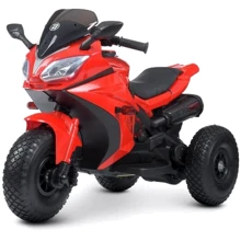 Детский электромотоцикл 3 колесный Bambi Racer красный (M 4840AL-3): Вид мотоцикл