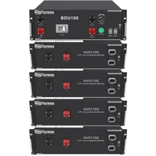 Аккумуляторная батарея Dyness HV51100-4, 20.48kW, 204.8V, 100Ah, LiFePO4: Тип LiFePO4
