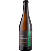 Сидр яблочный с айвой Berryland Quince Apple Cider, Брют, 7.0-7.5% 0.75л (BRL4820224140049): Объем, л 0.75