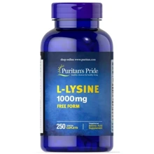 Puritan's Pride L-Lysine 1000 mg Л-лизин 250 каплет: Форма выпуска Капсулы