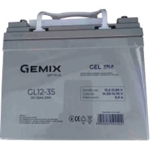 Gemix GL 12V 35Ah (GL12-35 gel): Тип Аккумулятор