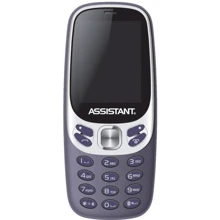 Мобильный телефон Assistant AS-203 Dual Sim Blue (UA UCRF): Дисплей 2.2 TN (240x320)