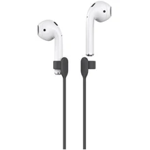 Держатель для наушников AhaStyle Earphone Strap Black for Apple AirPods Pro 2: Тип Держатели