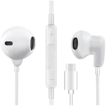 Наушники WIWU EB03 USB-C White: Тип конструкции вкладыши