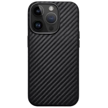Чехол для iPhone K-DOO Mag Noble Collection Carbon Black for iPhone 14: Цвет черный