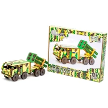 Дерев'яний 3D конструктор PuzzleOk Нептун, 127 подітий. (Нептун-00989): undefined undefined