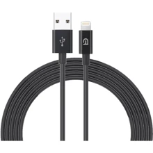 Кабель ArmorStandart USB Cable to Lightning AMD818BL 1m Black (ARM64373): Тип USB Cable - Lightning