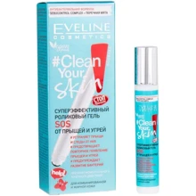 Eveline Cosmetics Clean Your Skin SOS Ultra Effective Roll On Against Spots And Blemishes Гель для лица 15 ml: Пол Для женщин