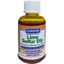 Антимикробное и антипаразитарное средство Davis Lime Sulfur Dip для собак и котов концентрат 50 мл (52911): undefined undefined