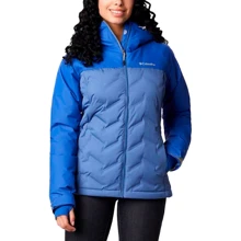 Пуховик Columbia Grand Trek™ Down Jacket 1859641-458 синій зимовий з капюшоном: Сезон Зима