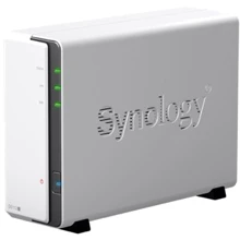 Сетевой накопитель (NAS) Synology DS112j: Слоты для дисков 1 x 3,5" SATA I/II (max 2 TB)