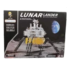Конструктор металевий Aole Toys Місяць 558 деталей (869-4): Виробник Aole Toys