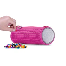 Пенал круглый Pixie Crew Crazy Colors розовый (PXA-05-W15): Год выпуска коллекции 2019
