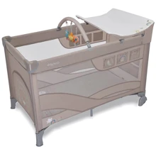 Манеж-кроватка Espiro Dream 2022 Beige Fun (5906724205408): Тип кроватка-манеж
