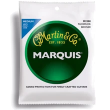Струна для гитар Струны MARTIN M2200 Marquis 92/8 Phosphor Bronze Medium (13-56): Тип Комплект струн
