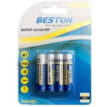 BESTON AAA 1.5V Alkaline 4шт (AAB1833): undefined undefined