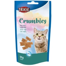 Лакомство Trixie Crumbies with Malt для выведения комочков шерсти 50 г (4011905042626): Вид Снеки