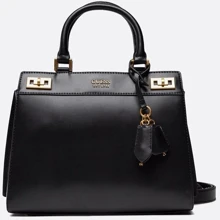Сумка жіноча GUESS KATEY LUXURY SATCHEL чорна (HWVC7870260-BLA): Стать Женский