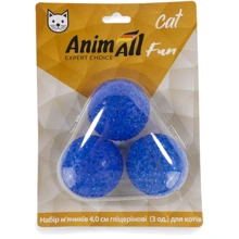 Набор глицериновых мячиков AnimAll Fun Cat VP039 для кошек 3 шт. (155878): Производитель AnimAll