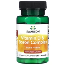 Swanson Vitamin D Boron Complex Вітамін D та Бор 60 капсул: Тип Витамин D