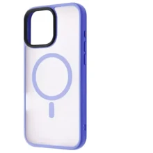 Чехол для iPhone WAVE Matte Insane Case with MagSafe Ultramarine for iPhone 16 Pro Max: Цвет голубой