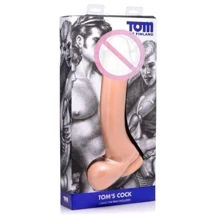 Фаллоимитатор Tom of Finland Toms Cock 12 Inch Suction Cup Dildo, 30х6.3 см: Назначение Анальные