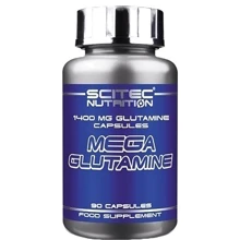 Аминокислота для спорта Scitec Nutrition Mega Glutamine 90 caps: Вкус Без вкуса