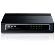 Мережевий комутатор TP-Link TL-SF1016D: Порти только Fast Ethernet (10/100)