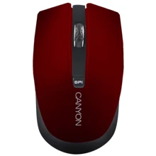 Мишка Canyon CNS-CMSW5R Red: інтерфейс підключення Wireless, USB