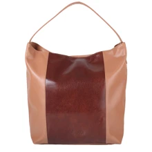 Женская сумка-мешок Laskara коричневая (LK-DS269-brown-choco): Пол Женский