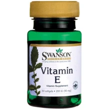Swanson, Vitamin E 90 mg 60 sgels (SWA-11437): Тип Витамин E