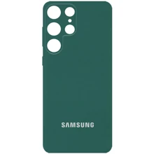 Аксессуар для смартфона Mobile Case Silicone Cover Full Camera Pine green for Samsung S918 Galaxy S23 Ultra: Совместимость Samsung S918 Galaxy S23 Ultra