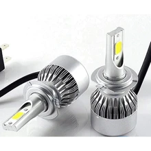 LED лампа SuperLED C6 H7 12-24V COB (2шт): Головной свет Противотуманная, Дальний свет, Ближний свет