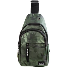 Мужская сумка-слинг Valiria Fashion зеленая (3DETAM-1202-4): Пол Мужской
