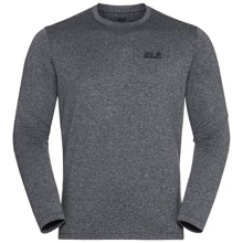 Термолонгслив Jack Wolfskin Sky Thermal LS T M 1808681_6230 46 (S) темно-сірий: Вид Термолонгслив