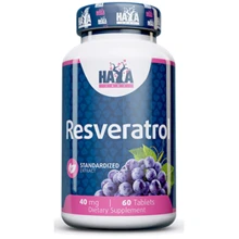 Haya Labs Resveratrol 40 мг Ресвератрол 60 таблеток: Вид Неферментные