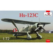Модель Amodel Пікуючий бомбардувальник Henschel Hs 123C (AMO72248): Виробник AMODEL