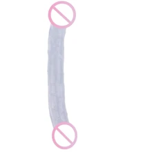 Двухсторонний фаллоимитатор CHISA 12.8 Inch Dildo Clear: Назначение Вагинальные
