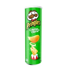 Чипсы Pringles Cheese & Onion, 165 г (WT00712): Вес нетто 165 г